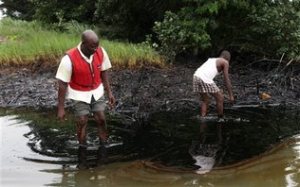 niger Shell oil pollution